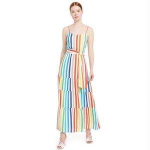 RARE Alice and Olivia
Rainbow-Stripe Maxi Dress